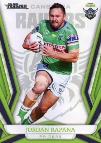 2023 NRL Traders Pearl Specials - PS015 Jordan Rapana Canberra Raiders