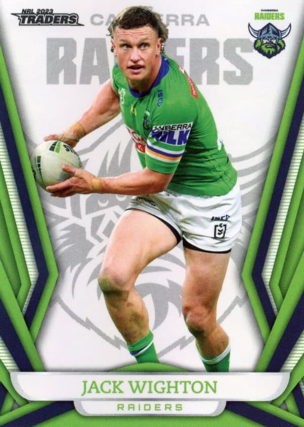 2023 NRL Traders Pearl Specials - PS019 Jack Wighton Canberra Raiders