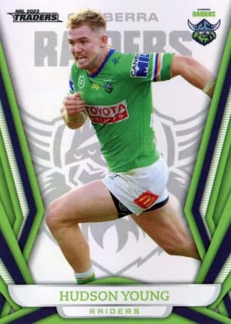 2023 NRL Traders Pearl Specials - PS020 Hudson Young Canberra Raiders