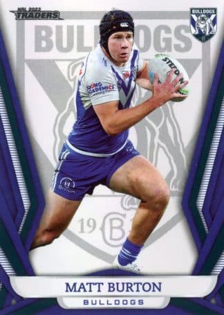 2023 NRL Traders Pearl Specials - PS024 Matt Burton Canterbury Bulldogs