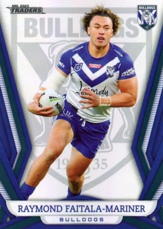 2023 NRL Traders Pearl Specials - PS025 Raymond Faitala-Mariner Canterbury Bull
