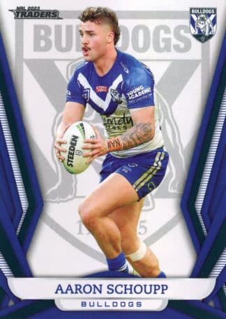 2023 NRL Traders Pearl Specials - PS029 Aaron Schoupp Canterbury Bulldogs