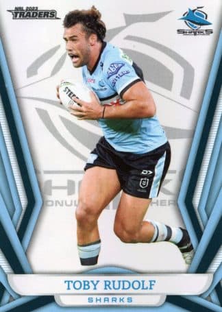 2023 NRL Traders Pearl Specials - PS039 Toby Rudolf Cronulla Sharks