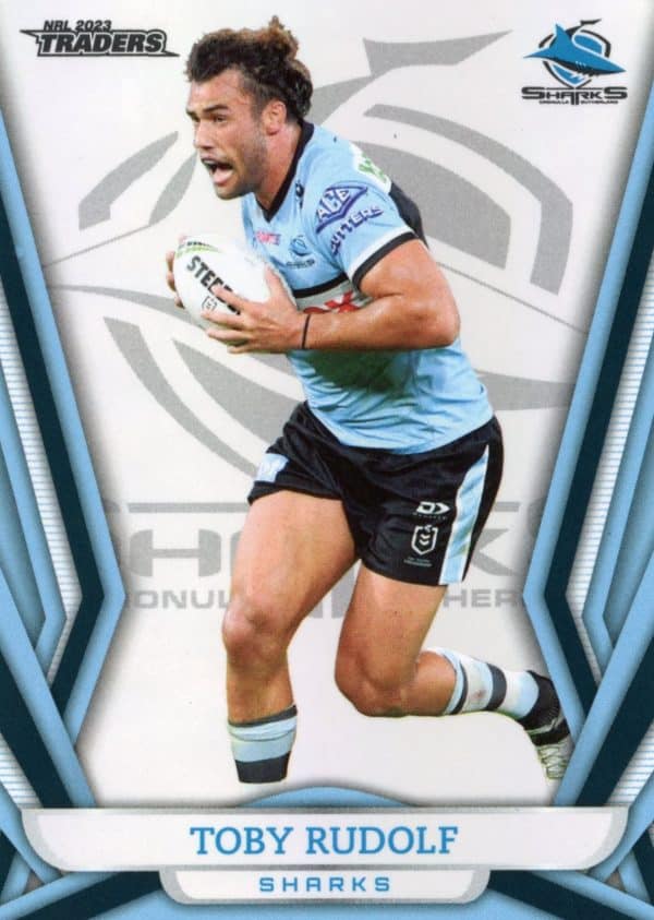 2023 NRL Traders Pearl Specials - PS039 Toby Rudolf Cronulla Sharks
