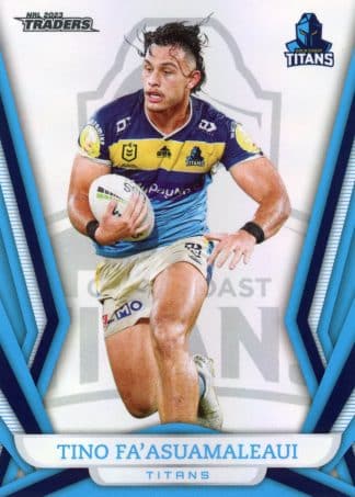 2023 NRL Traders Pearl Specials - PS044 Tino Fa`asuamaleaui Gold Coast Titans