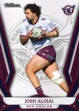 2023 NRL Traders Pearl Specials - PS052 Josh Aloiai Manly Sea Eagles