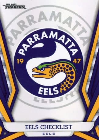 2023 NRL Traders Pearl Specials - PS091 Checklist Parramatta Eels