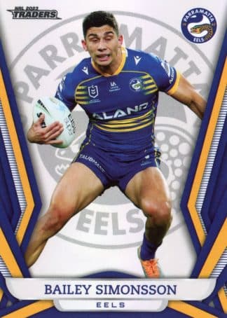 2023 NRL Traders Pearl Specials - PS100 Bailey Simonsson Parramatta Eels