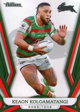 2023 NRL Traders Pearl Specials - PS117 Keaon Koloamatangi South Sydney Rabbito