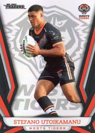 2023 NRL Traders Pearl Specials - PS160 Stefano Utoikamanu Wests Tigers