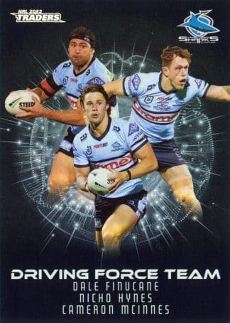 2023 NRL Traders Driving Force Team Parallel - DFP04 Cronulla Sharks