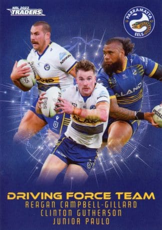 2023 NRL Traders Driving Force Team Parallel - DFP10 Parramatta Eels