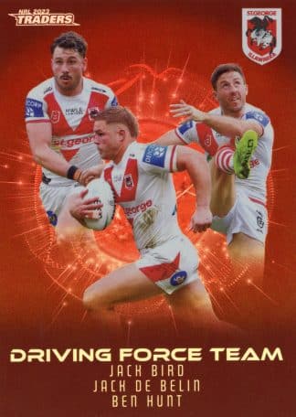 2023 NRL Traders Driving Force Team Parallel - DFP13 St George Dragons