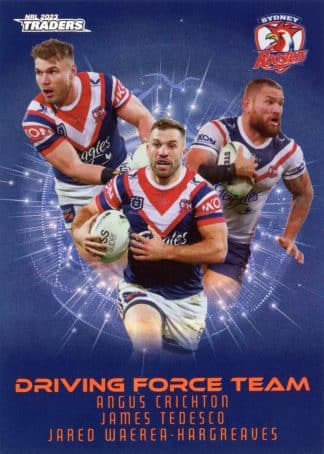 2023 NRL Traders Driving Force Team Parallel - DFP14 Sydney Roosters