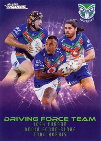2023 NRL Traders Driving Force Team Parallel - DFP15 Warriors