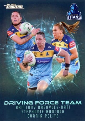 2023 NRL Traders Driving Force Team Parallel - DFP18 Gold Coast Titans