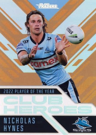 2023 NRL Traders Club Heroes Bronze - CHB07 Nicholas Hynes Cronulla Sharks