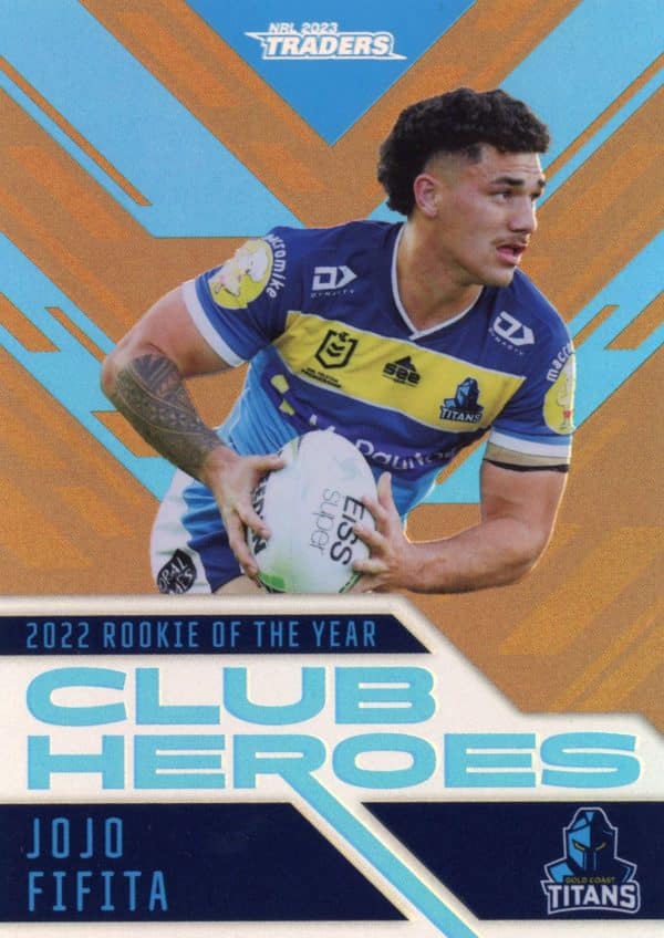 2023 NRL Traders Club Heroes Bronze - CHB10 Jojo Fifita Gold Coast Titans