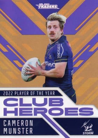 2023 NRL Traders Club Heroes Bronze - CHB13 Cameron Munster Melbourne Storm