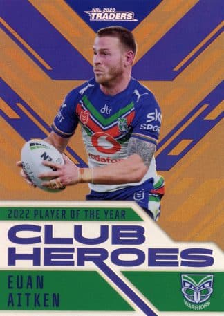 2023 NRL Traders Club Heroes Bronze - CHB29 Euan Aitken Warriors