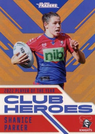 2023 NRL Traders Club Heroes Bronze - CHB37 Shanice Parker Newcastle Knights