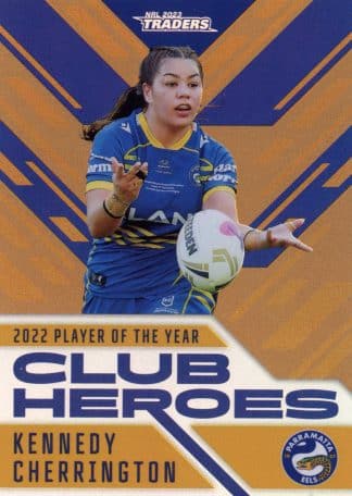 2023 NRL Traders Club Heroes Bronze - CHB39 Kennedy Cherrington Parramatta Eels