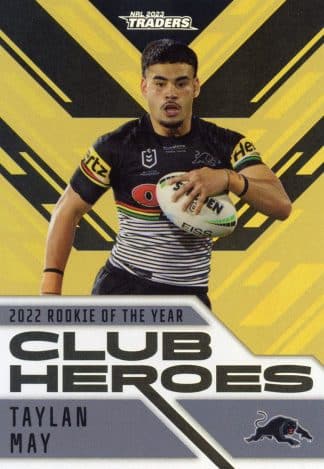 2023 NRL Traders Club Heroes Gold - CHG22 Taylan May Penrith Panthers