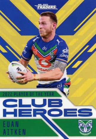 2023 NRL Traders Club Heroes Gold - CHG29 Euan Aitken Warriors