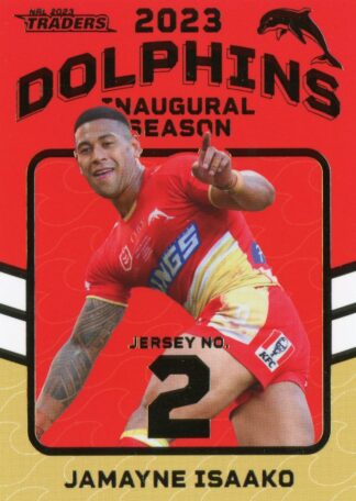 2023 NRL Traders Dolphins Inaugural Season - D02 Jamayne Isaako