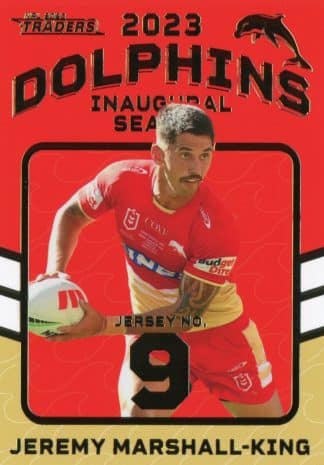 2023 NRL Traders Dolphins Inaugural Season - D09 Jeremy Marshall-King