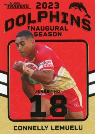 2023 NRL Traders Dolphins Inaugural Season - D17 Connelly Lemuelu