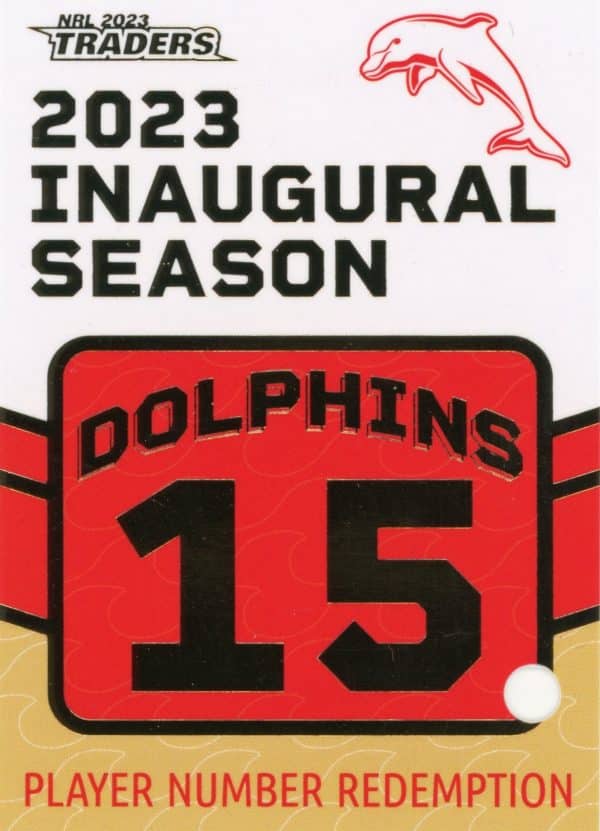 2023 NRL Traders Dolphins Parallel Inaugural Card - DP15 Ray Stone - Image 2