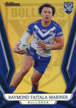 2023 NRL Traders Gold Pearl Specials - GS025 Raymond Faitala-Mariner Canterbury Bulldogs