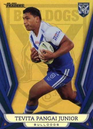 2023 NRL Traders Gold Pearl Specials - GS028 Tevita Pangai Junior Canterbury Bulldogs