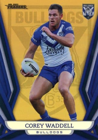 2023 NRL Traders Gold Pearl Specials - GS030 Corey Waddell Canterbury Bulldogs