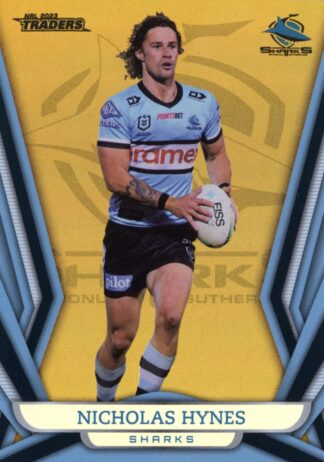 2023 NRL Traders Gold Pearl Specials - GS034 Nicholas Hynes Cronulla Sharks