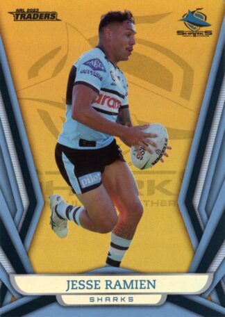 2023 NRL Traders Gold Pearl Specials - GS038 Jesse Ramien Cronulla Sharks