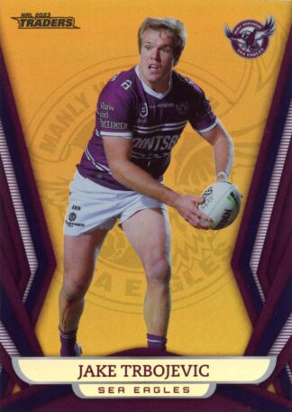 2023 NRL Traders Gold Pearl Specials - GS059 Jake Trbojevic Manly Sea Eagles