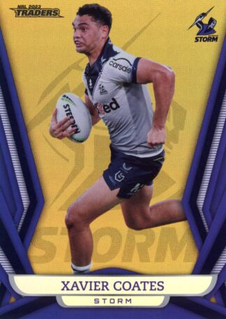 2023 NRL Traders Gold Pearl Specials - GS063 Xavier Coates Melbourne Storm