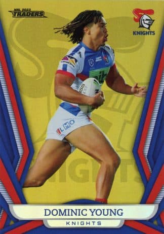 2023 NRL Traders Gold Pearl Specials - GS080 Dominic Young Newcastle Knights
