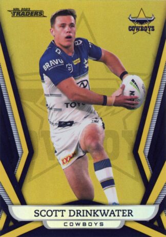 2023 NRL Traders Gold Pearl Specials - GS084 Scott Drinkwater North QLD Cowboys
