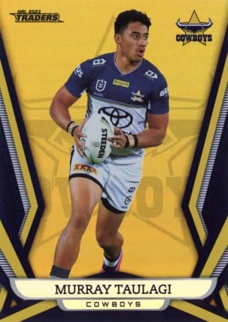 2023 NRL Traders Gold Pearl Specials - GS088 Murray Taulagi North QLD Cowboys