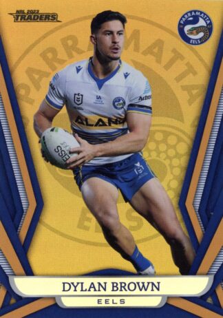2023 NRL Traders Gold Pearl Specials - GS092 Dylan Brown Parramatta Eels