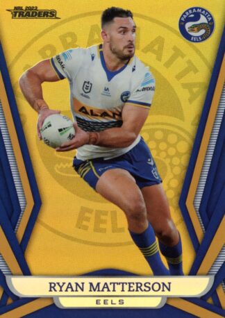 2023 NRL Traders Gold Pearl Specials - GS096 Ryan Matterson Parramatta Eels