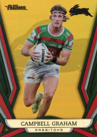 2023 NRL Traders Gold Pearl Specials - GS115 Campbell Graham South Sydney Rabbitohs