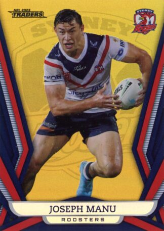 2023 NRL Traders Gold Pearl Specials - GS133 Joseph Manu Sydney Roosters