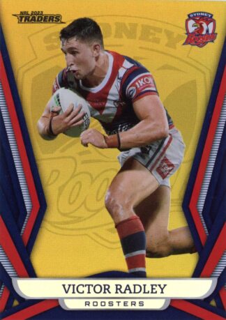 2023 NRL Traders Gold Pearl Specials - GS134 Victor Radley Sydney Roosters