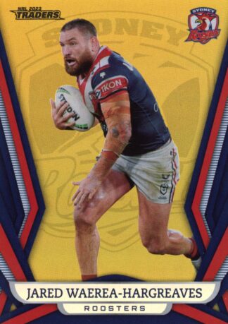 2023 NRL Traders Gold Pearl Specials - GS139 Jared Waerea-Hargreaves Sydney Roosters