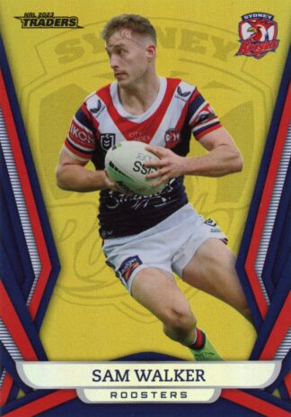 2023 NRL Traders Gold Pearl Specials - GS140 Sam Walker Sydney Roosters