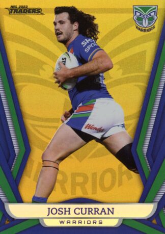 2023 NRL Traders Gold Pearl Specials - GS143 Josh Curran Warriors